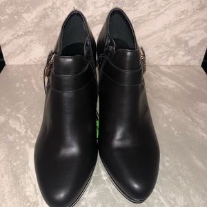 east 5th womens emmelie stiletto heel zip bootie